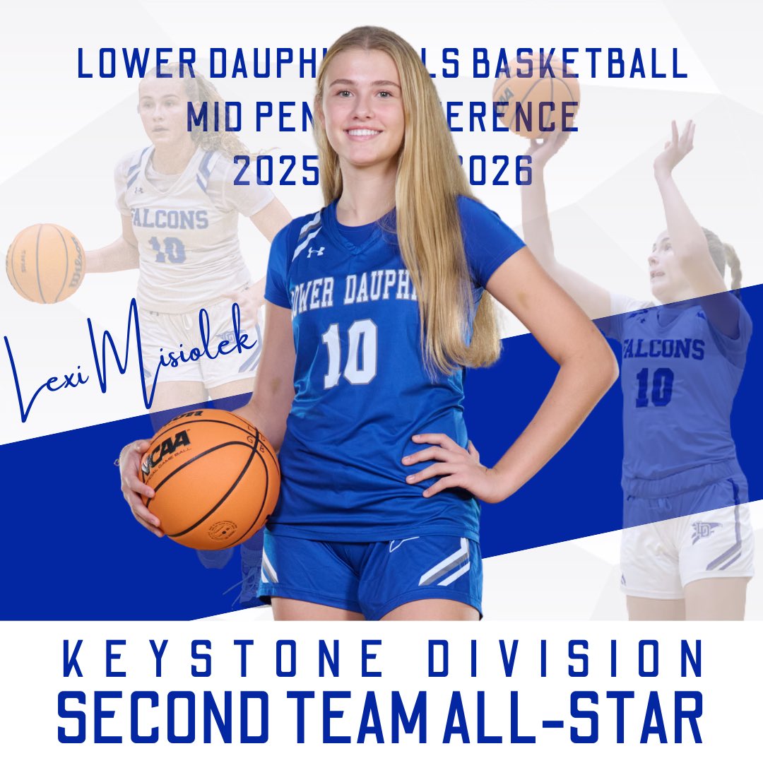 LDGB's tweet photo. All-star lists are out! Congratulations to Lexi for her Second Team selection in the Keystone Division... we are so proud of you! #LDGB🏀 https://t.co/ld3ZJvB6is
