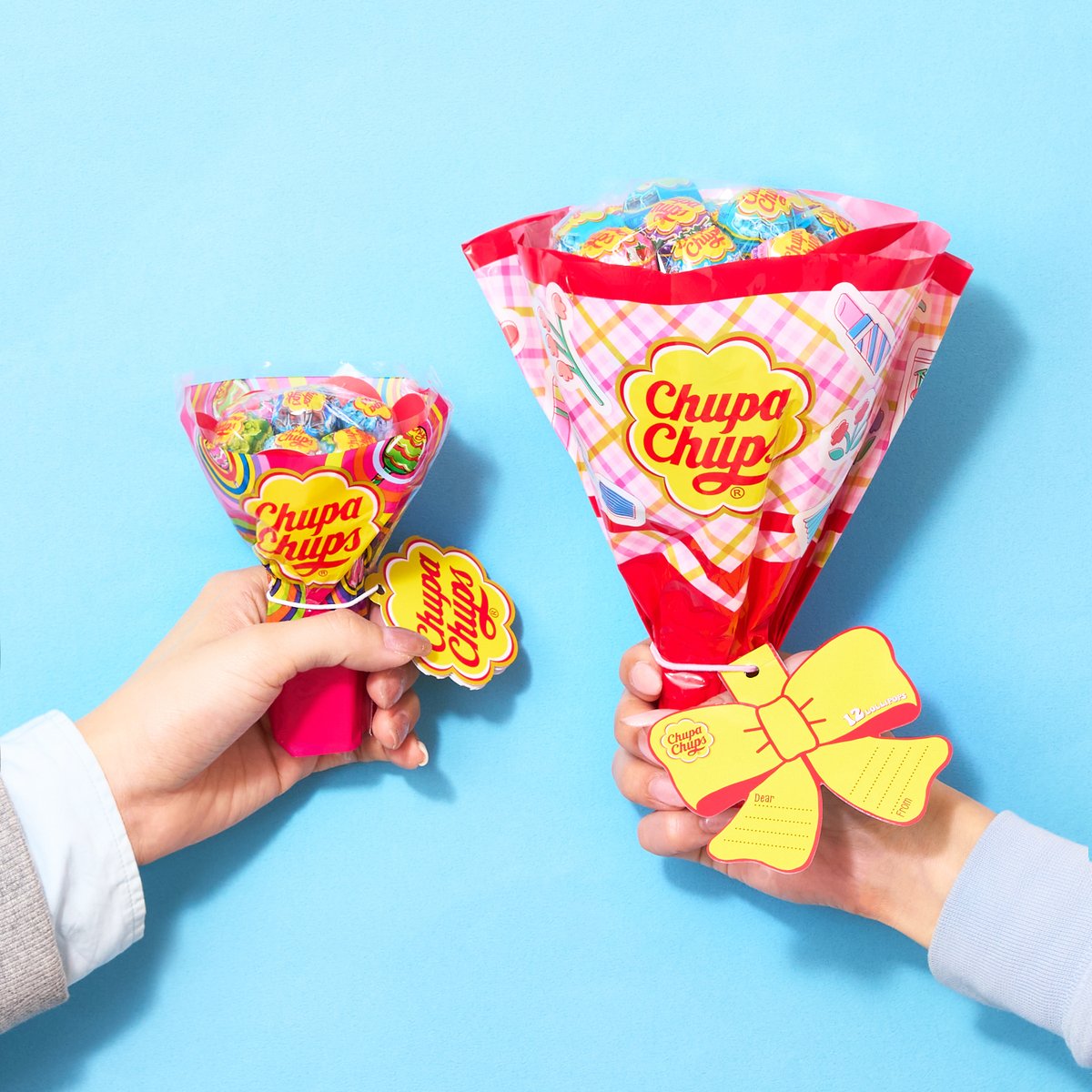 世界中で愛されている「チュッパチャプス」🍭💐 人気の「フラワー