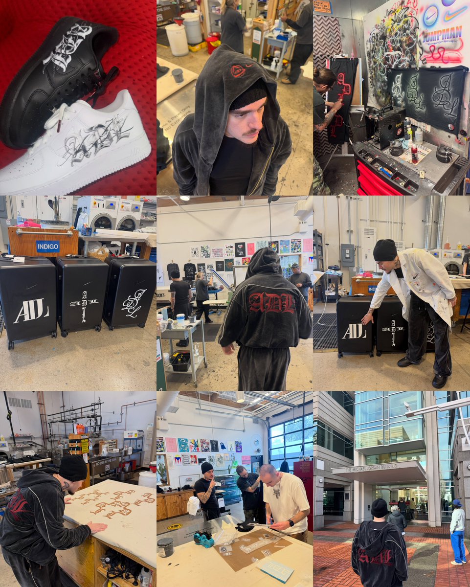 Kurrco's tweet photo. Yeat at the Nike HQ in Oregon working on collaboration pieces for his upcoming album 'ADL' 👀 https://t.co/mZXeJVgLrF