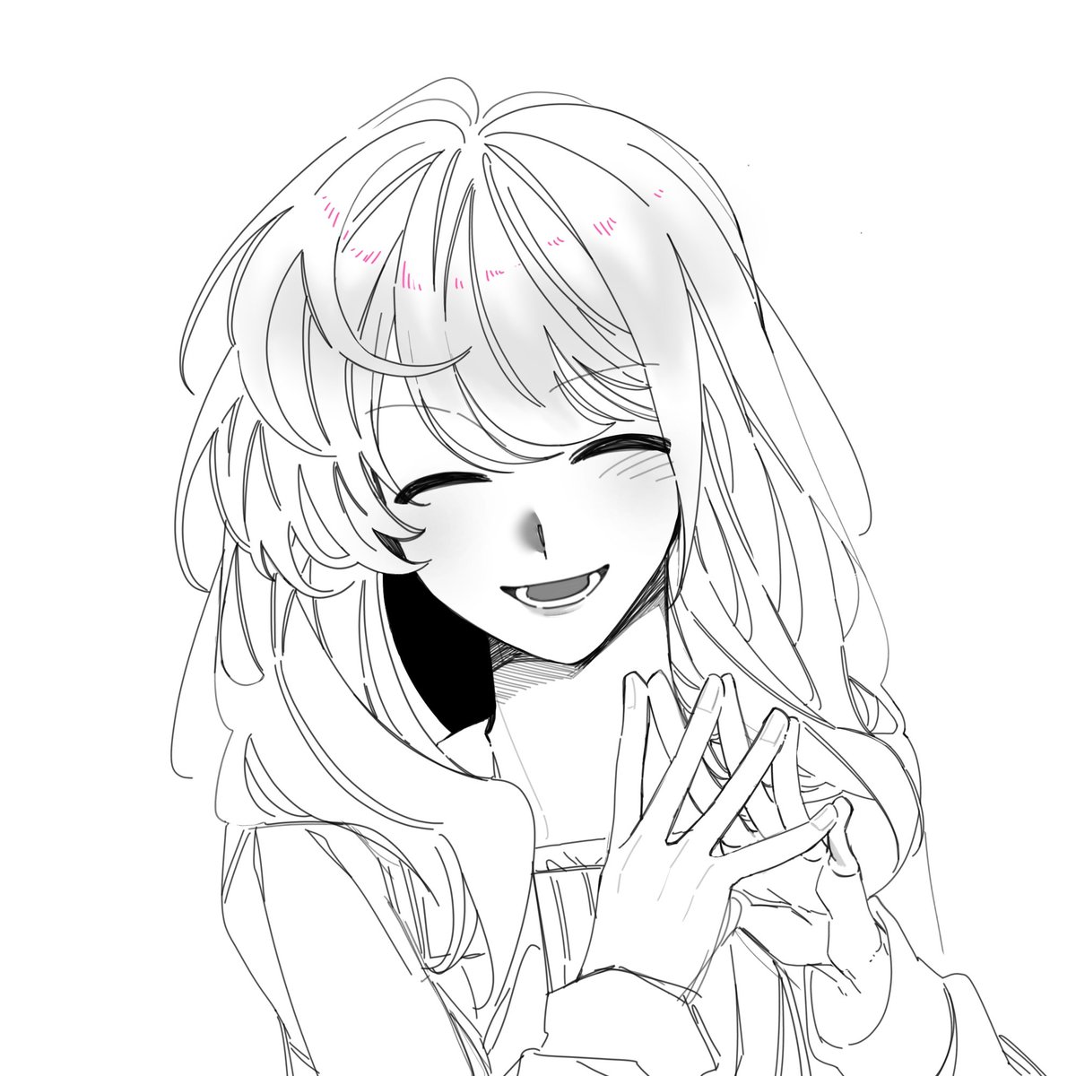 웃고 있는 아임이 보고 싶어서 가볍게 한 번