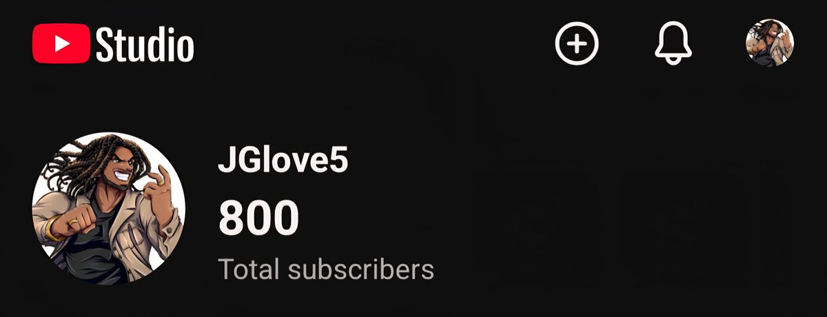 Ayyyye 200 away from the thousand! Thank yall for the continued support! Giveaway coming for members and non members once we hit our goal! Gonna be consistent soon with my new schedule just you wait

youtube.com/@jglove5?si=v6…