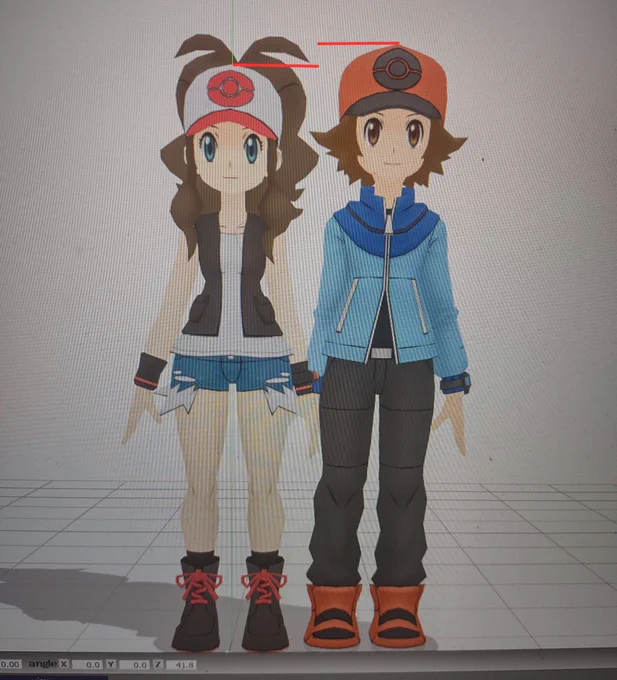 Very funny how Hilda is depicted to be considerably shorter in Pokemon masters but here she's a very tall queen