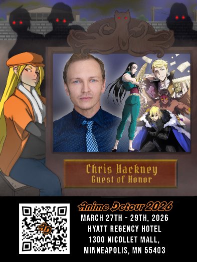 Chris Hackney @ Anime Detour tweet media