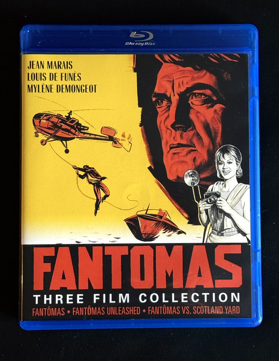 子供の頃、好きだったジャン・マレー版「ファントマ」シリーズ。観直し