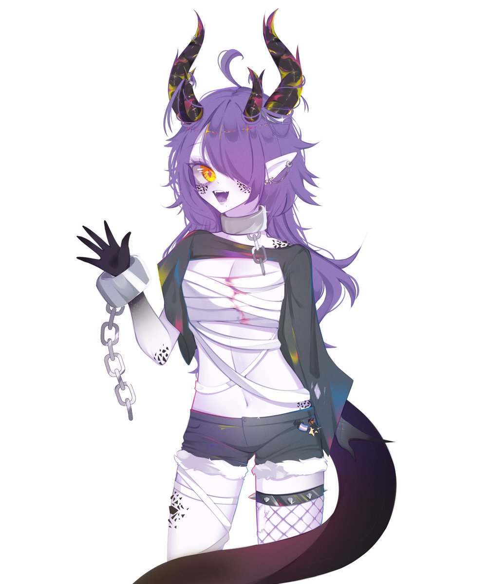 PngTuber Art for @/NemmyVT 🖤