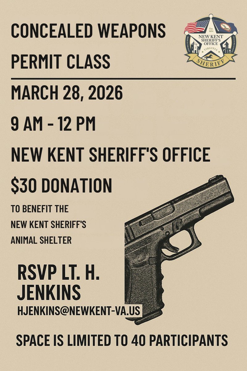 New Kent Sheriff tweet media