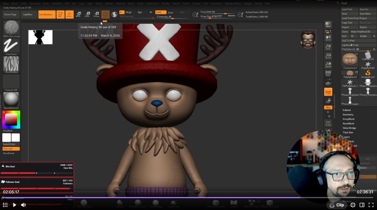 wekster2507's tweet image. I was making something different today :)

#twitchstream #onepiece