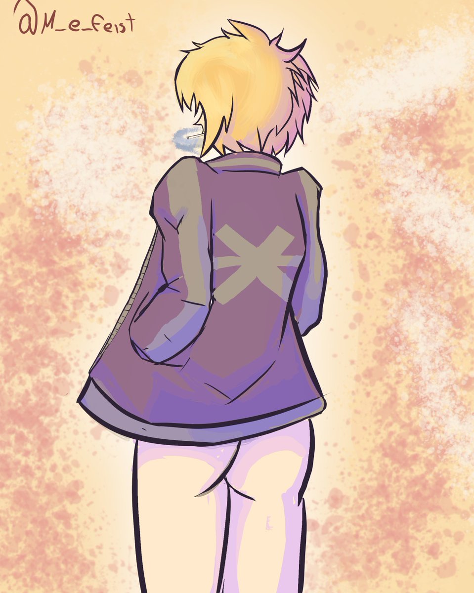 My little Kaft smoking while wind touches her crotch.

I made this some time ago. I jus wanted do show you this while I take care of other stuff

#art #oc