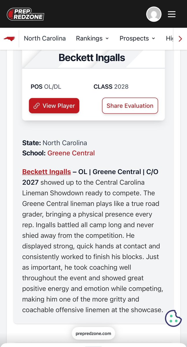 Beckett Ingalls 28’ OL 6’3 255 tweet media