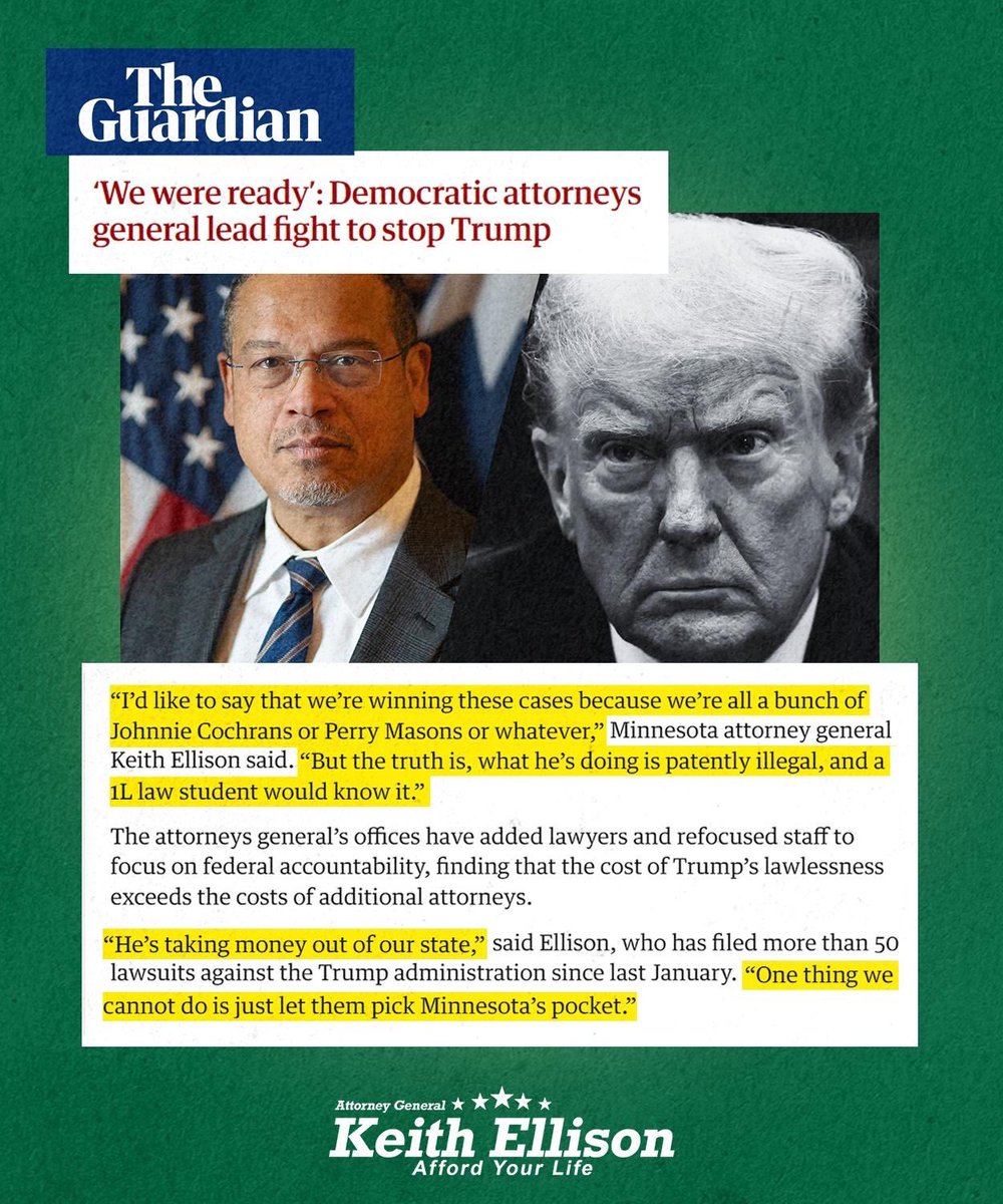 Keith Ellison tweet media