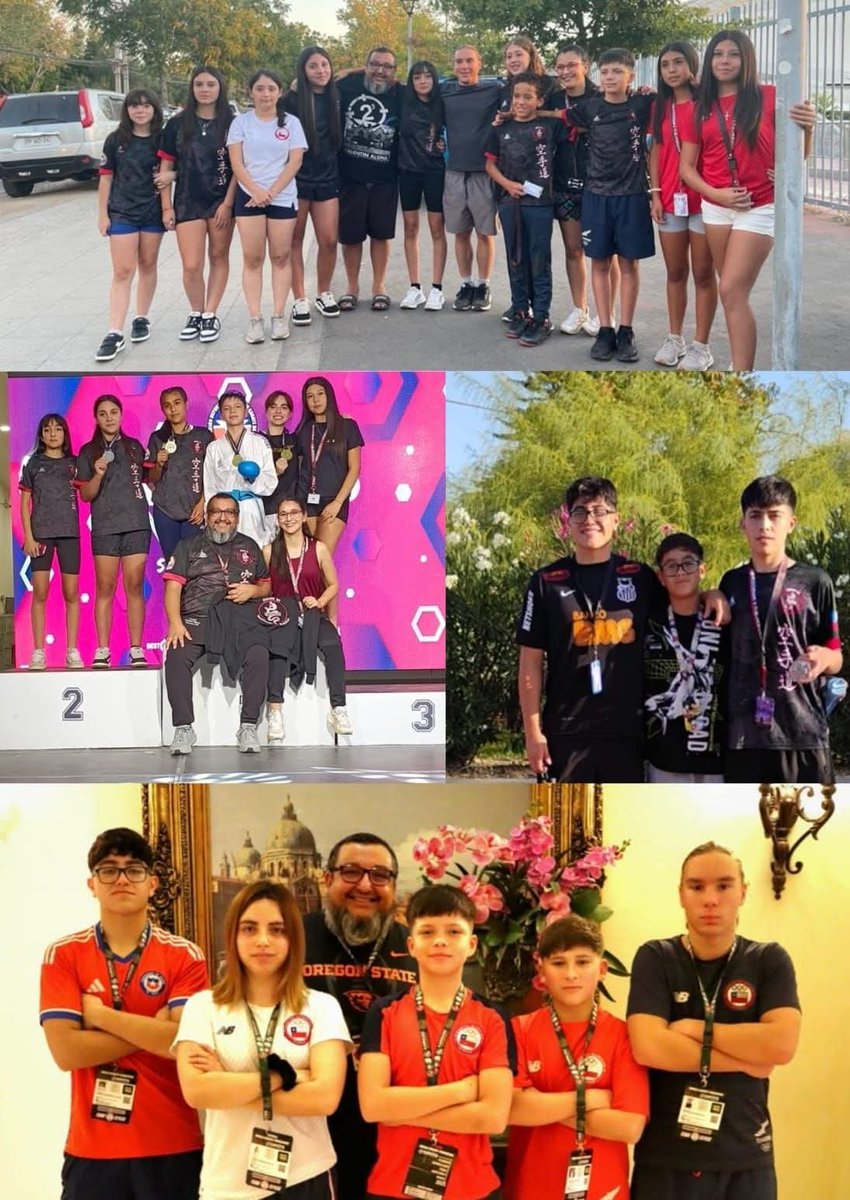 IbacacheLester's tweet photo. Team Dragones Blancos V Región tuvo destacada participación en el Campeonato Nacional de Karate 2026. 
-​Top 5 Nacional: Martina Cabrera, Leónidas Castañeda, Pía Guzmán, Pedro Olivares y Joseph Noguera. https://t.co/73TFZ5gOM8