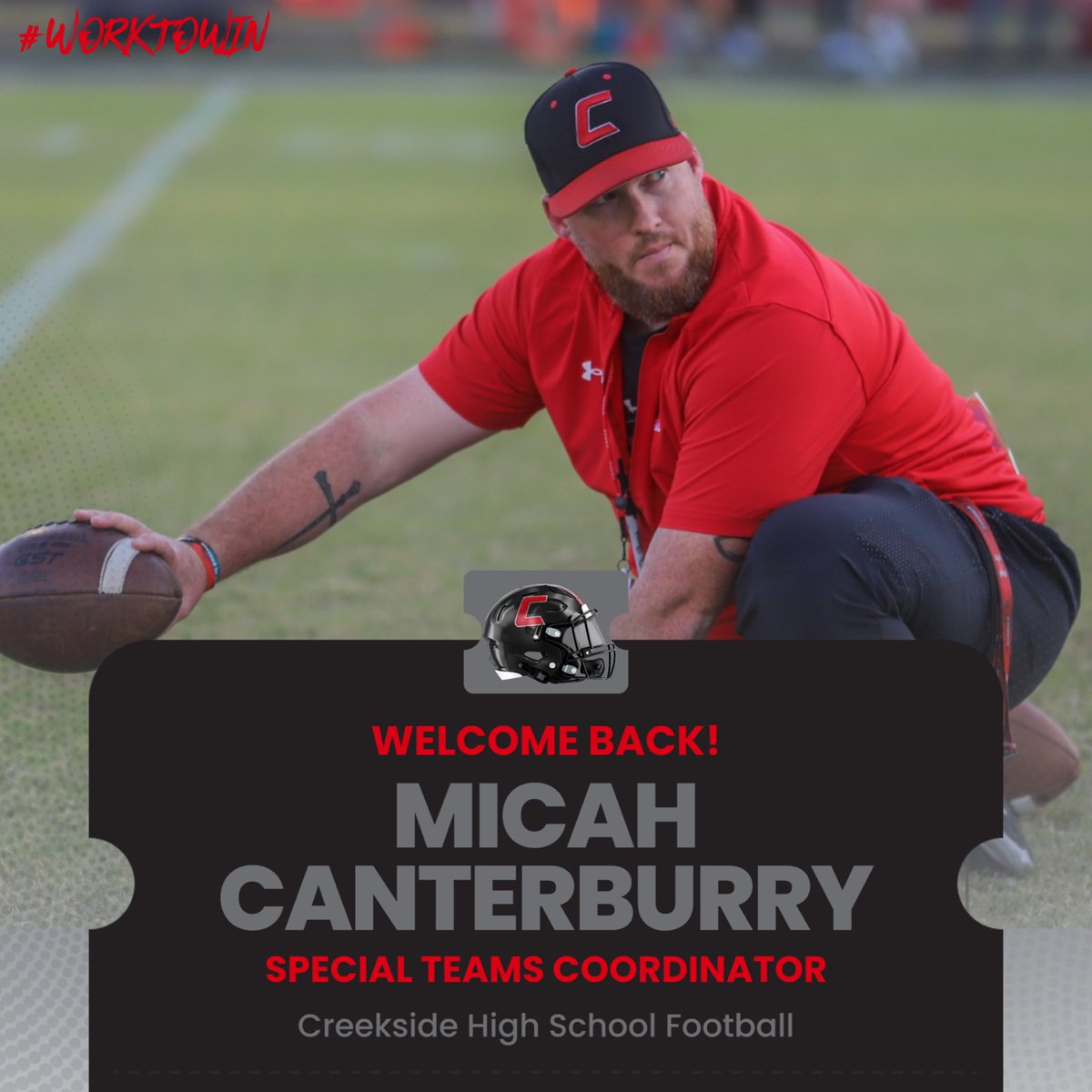 CREEKSIDE FOOTBALL tweet media