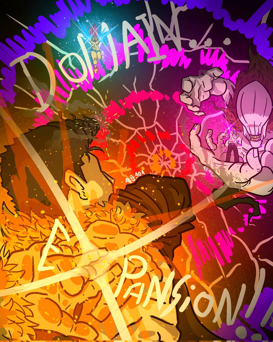 CFGCC321's tweet photo. TRIPLE DOMAIN CLASH
.
#jjk #jujutsukaisen #anime #manga #yuta #domainexpansion #cursed #art #ArtExperience #digitalart #ArtistSpotlight #comission #moots #draw #fanart #fypシ゚ #fypシ゚viral #fypシ゚viralシ #jujutsukaisens3 #jujutsukaisensmodulo #sendai #sendaicolony #rika https://t.co/gjAEbZekjt