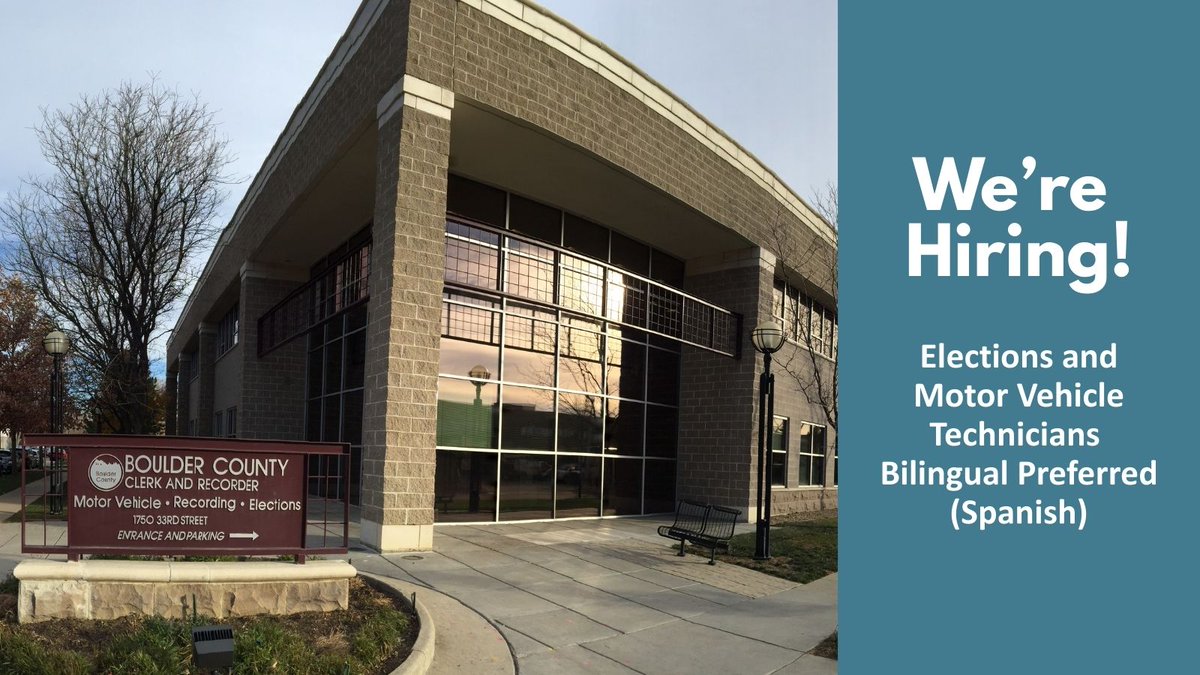 Boulder County Clerk / Clerk Molly Fitzpatrick tweet media