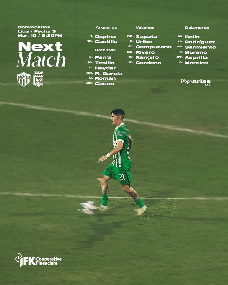 Atlético Nacional tweet media