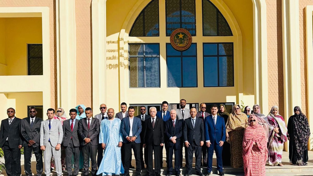 الأكاديمية الدبلوماسية الموريتانية tweet media