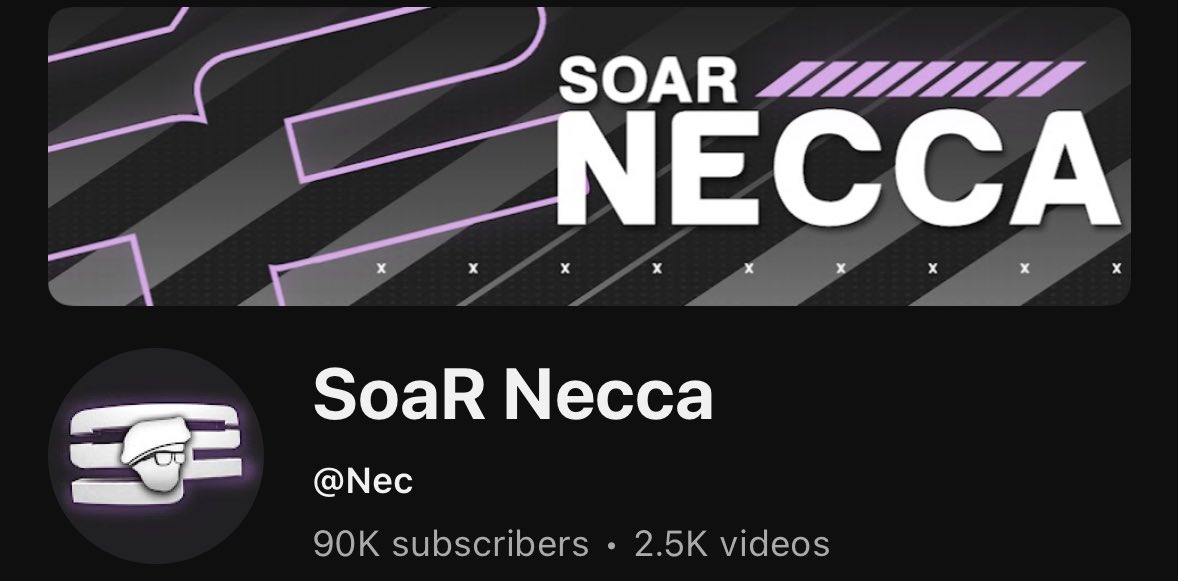 SoaR Necca tweet media