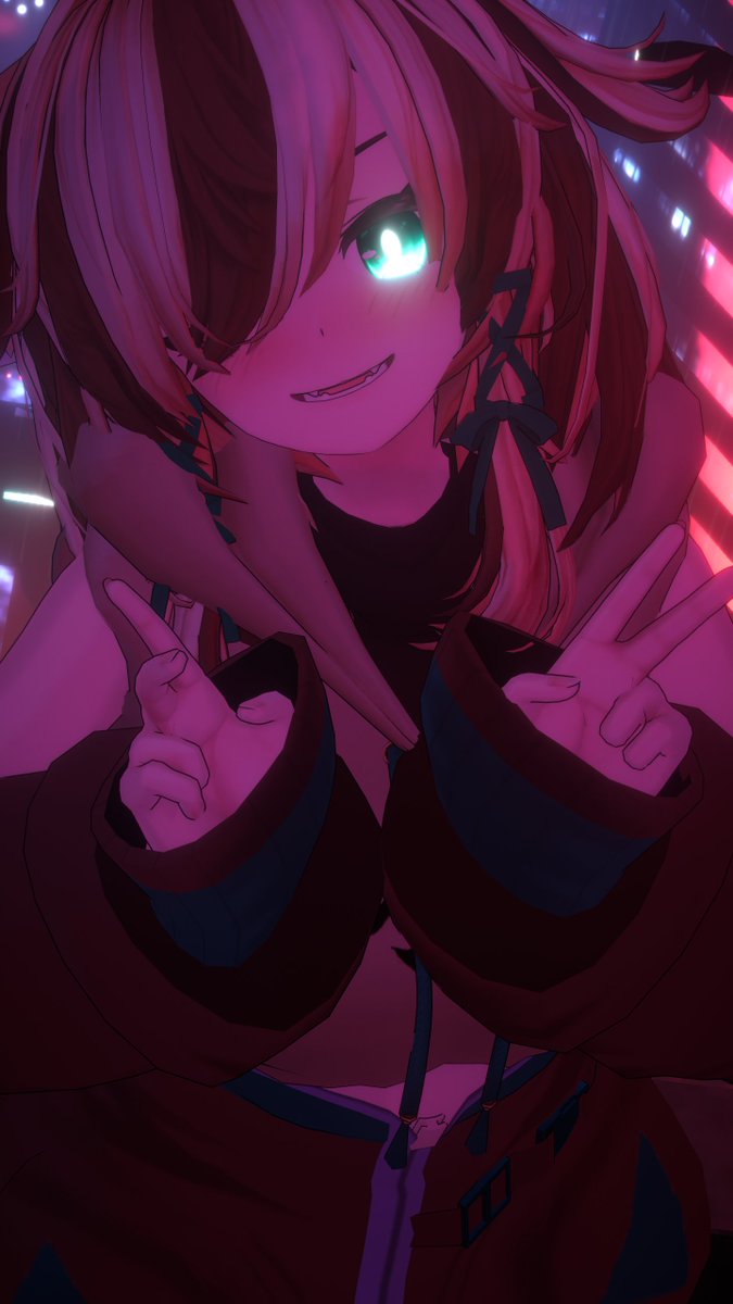 Aaaand voilá!~ Ukon Nishi!!~
#VRC #VRChat #VRChatphotography