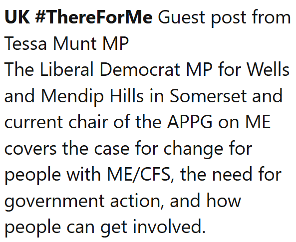 TomKindlon's tweet photo. #ThereForMe @ThereForME_UK Guest post from Tessa Munt MP @tessamunt
https://t.co/f1b7PwZXJP
Screenshot from Science for ME weekly update
#MEcfs https://t.co/0VSllwe3ZX