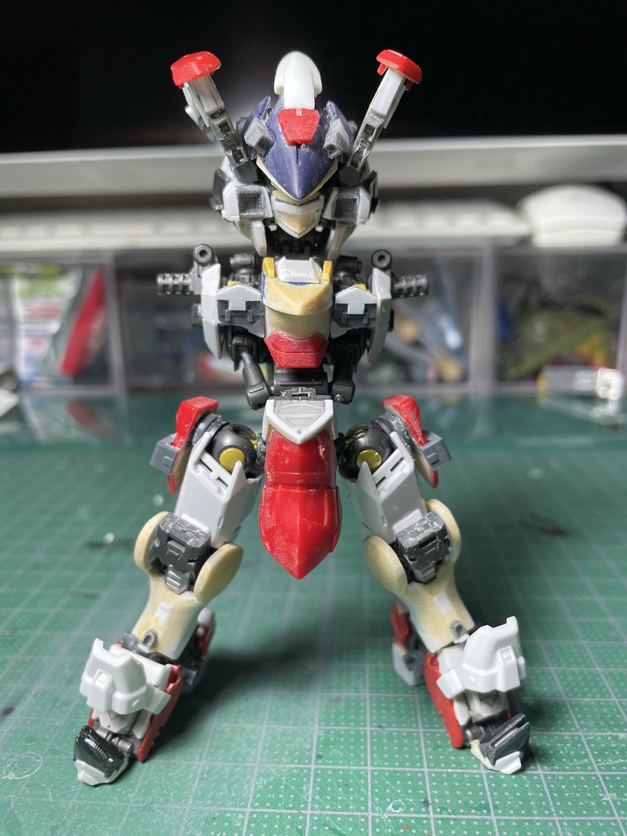 KENTASAN007's tweet photo. #MGSD 
下半身も少し進みました、めちゃくちゃ美脚に、サイドアーマーもいい感じ😄 https://t.co/tIL7JYZH5z