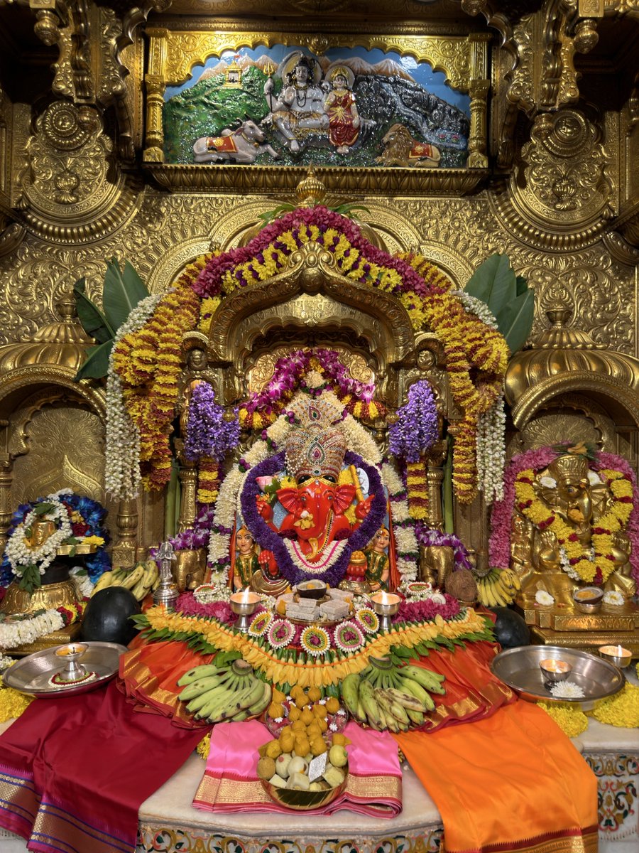 🙏 गणपती  बाप्पा मोरया 🌺मंगलमूर्ती मोरया 🙏१०/०३/२०२६
🙏Ganapati Bappa Moraya 🌺 Mangalmurti Moraya  🙏10/03/2026