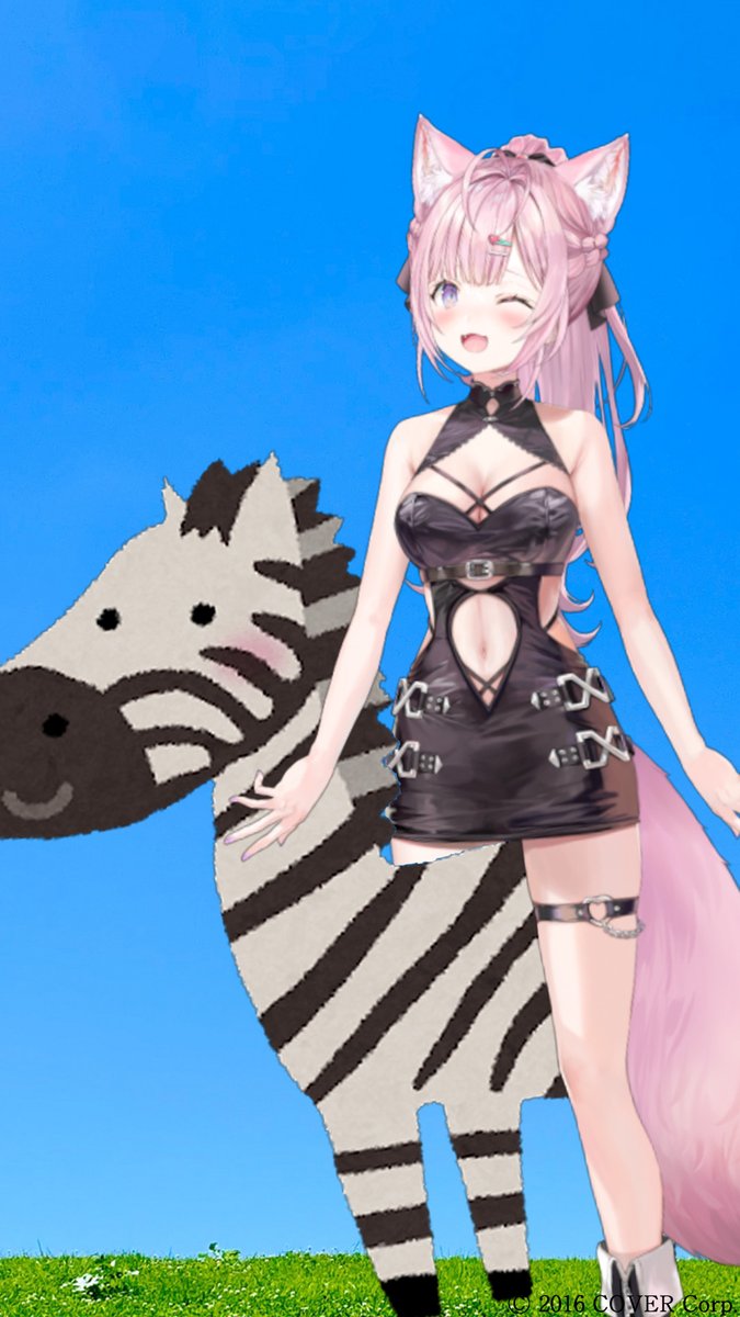 今週のこより占いラッキーアイテム待受です🦓
#朝こよ