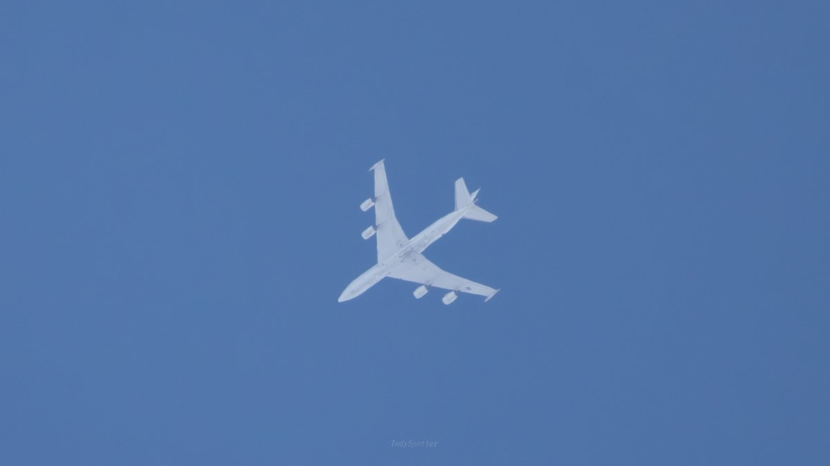 indyspotter_'s tweet photo. US Air Force E-4B
Reg: 74-0787 / #ADFEB5
RTB over Indy at FL200
US Air Force E-6B Mercury
#AFA5D3
Over Indy at FL270
US Air Force KC-46 Pegasus
Reg: 15-46067 / #AE5FAE
Over Indy at FL280.
Quite the day at altitude! @sipjack1776 https://t.co/QFIgOEjTyL