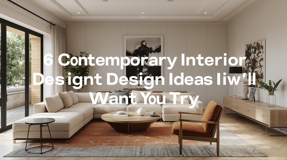 Contemporary homes feature neutral colors, sleek lines, and a focus on comfort without clutter. They feel open, airy, and subtly sophisticated.

Want to bring contemporary style to
 LocalInfoForYou.com/143069/6-conte…