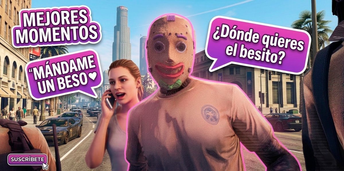 LA BANDA MÁS FUNABLE DEL GTA ROLEPLAY💀

youtu.be/cevv1XDxX7A?si…

video nuevo en youtube, machín apoyo