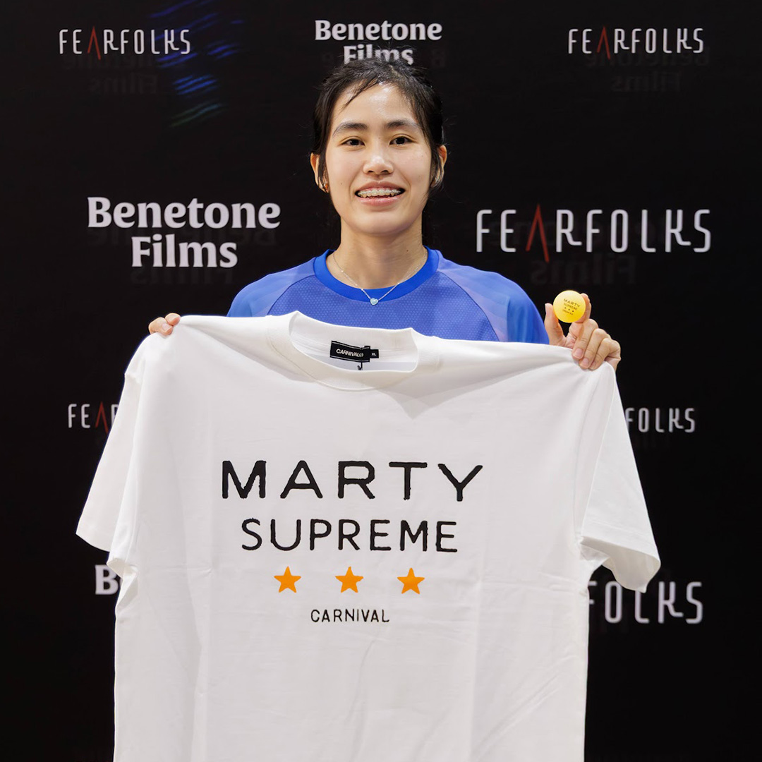 BNT_Releasing's tweet photo. อย่าง Cool เมื่อ Marty Supreme x Carnival
ขอบคุณรูปภาพจาก คุณปิ๊น อนุพงศ์ , คุณริว วชิรวิชญ์ , คุณเป้ อารักษ์ , คุณหญิง สุธาสินี

MARTY SUPREME🏓
12 มีนาคมนี้ ในโรงภาพยนตร์

#MartySupreme
#MartySupremeTH
#มาร์ตี้สุพรีม
#BenetoneFilms
#MartySupremexCarnival https://t.co/o9sJu1tVCf