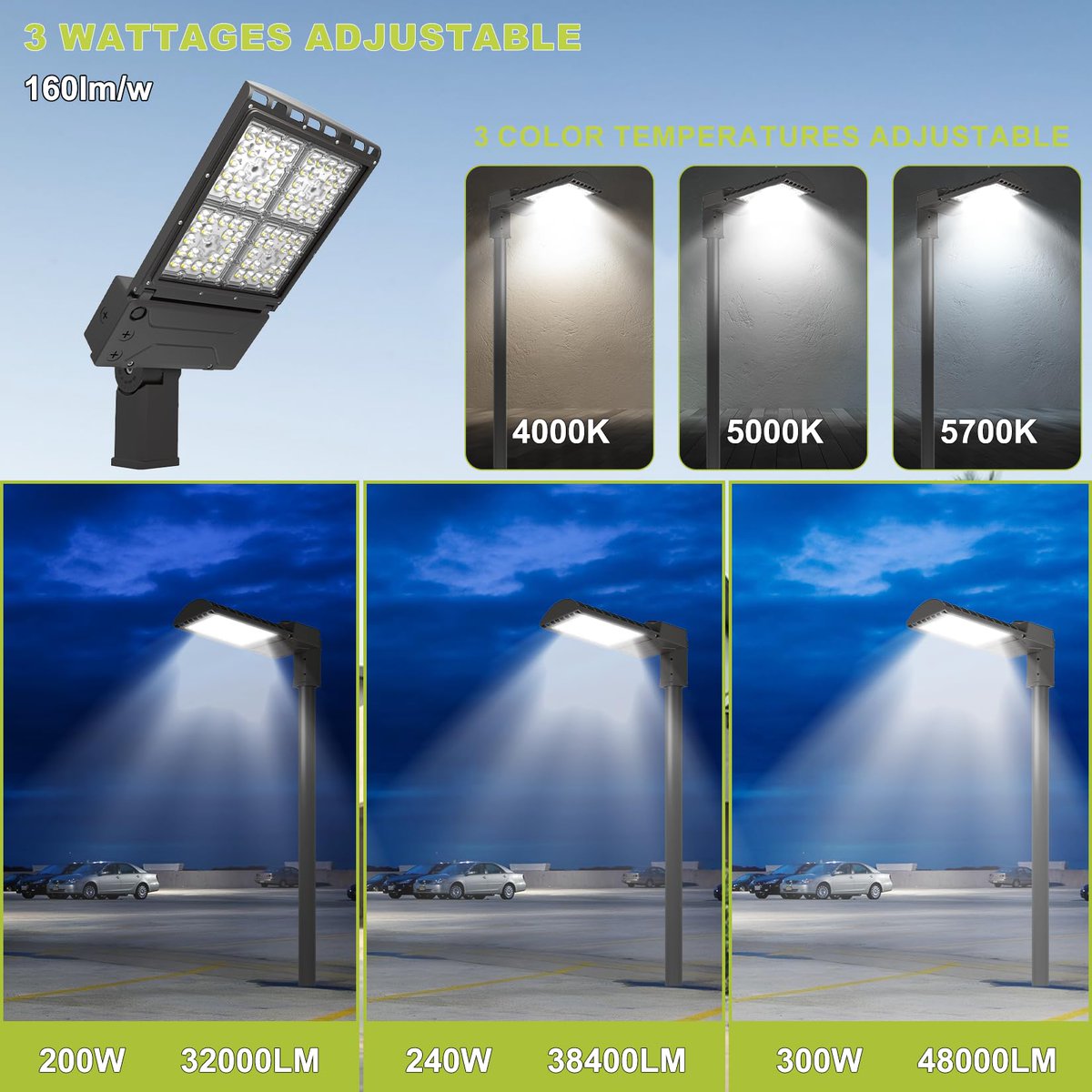 hyleleus's tweet image. Choosing the Right Wattage for LED Street Lights
50W, 100W, or 150W? The ideal wattage depends on pole height, road width, and lighting standards. Proper planning ensures optimal illumination.
#LightingGuide #LEDStreetLights #LightingDesign #UrbanLighting