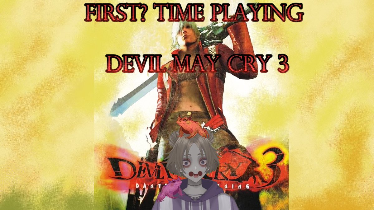 back to DMC3... did y'all know this is a prequel
#Vtuber #ENVtuber 
twitch.tv/lovisdfrog