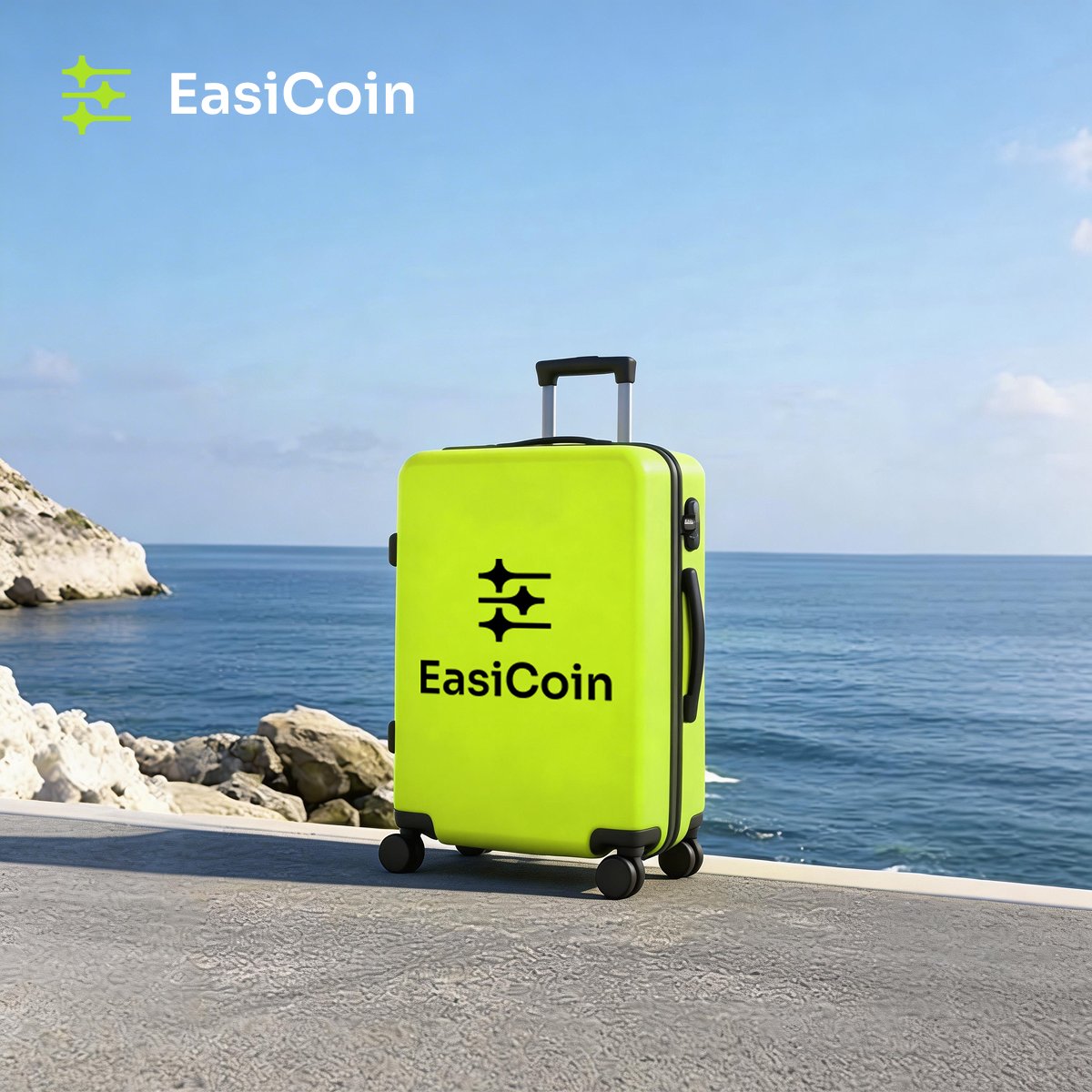 Easicoin_'s tweet image. 早安，EasiCoin 社区的每一位探险家！🌞✨  

准备好你的行李箱，开启属于你的财富与自由之旅！💚🚀  
#EasiCoin #早安 #CryptoJourney