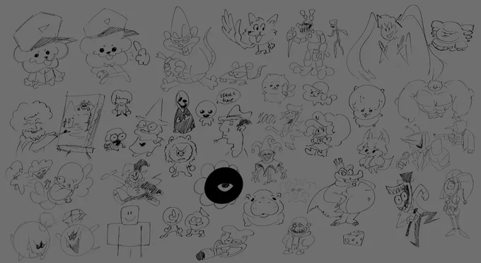 Doodle dump from stream 