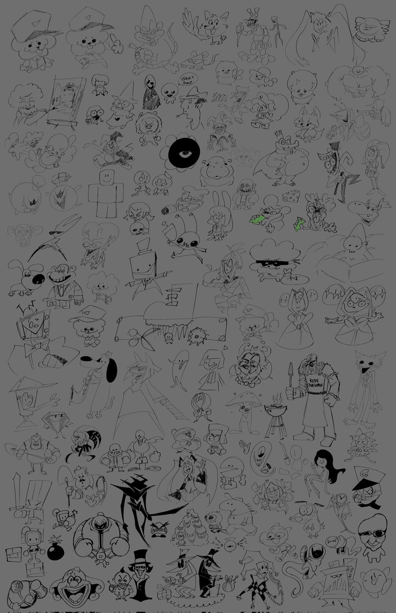 Doodle dump from stream