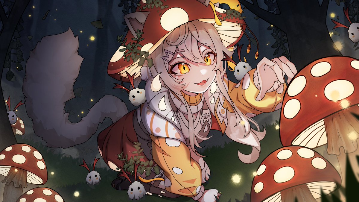 MuushyCat ☕🍄 Mushroom Vtuber 🍄☕ tweet media