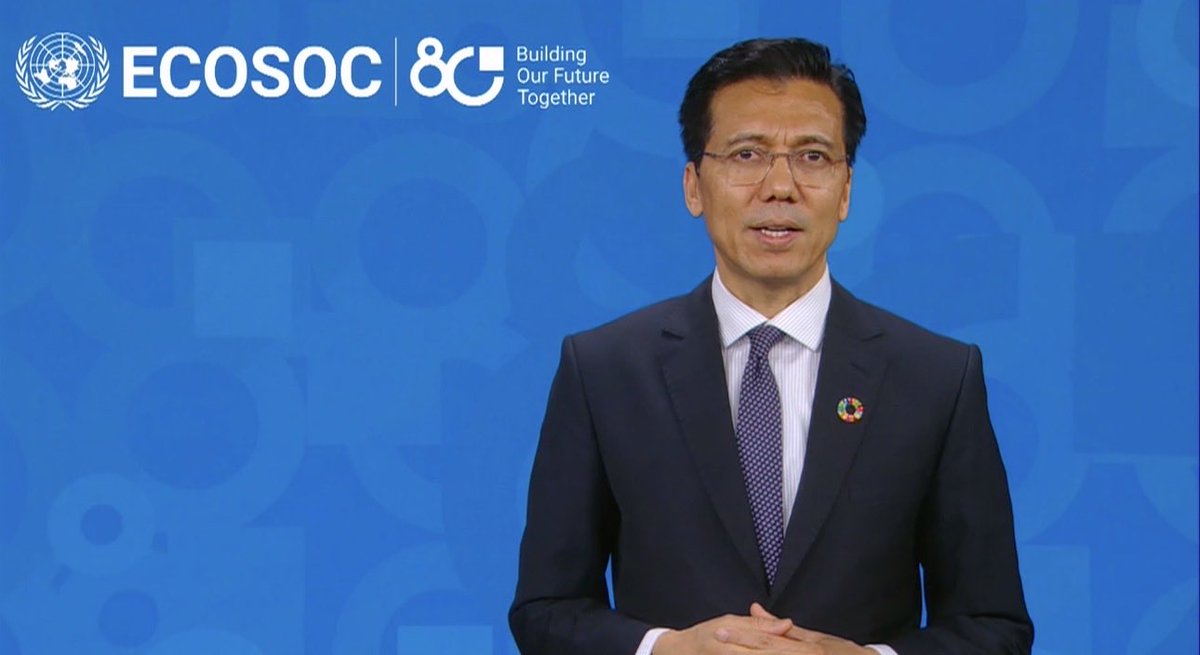 UN ECOSOC President tweet media