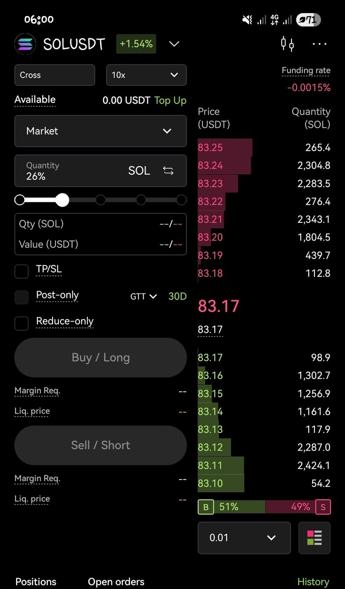 tammyonchain's tweet photo. i spent some time testing the new mobile app from @grvt_io today. 

the moment that stood out was right after i deposited. 

i expected to move part of the balance into earn and keep the rest for trading… but the balance stayed unified. https://t.co/hCVlKopCwW