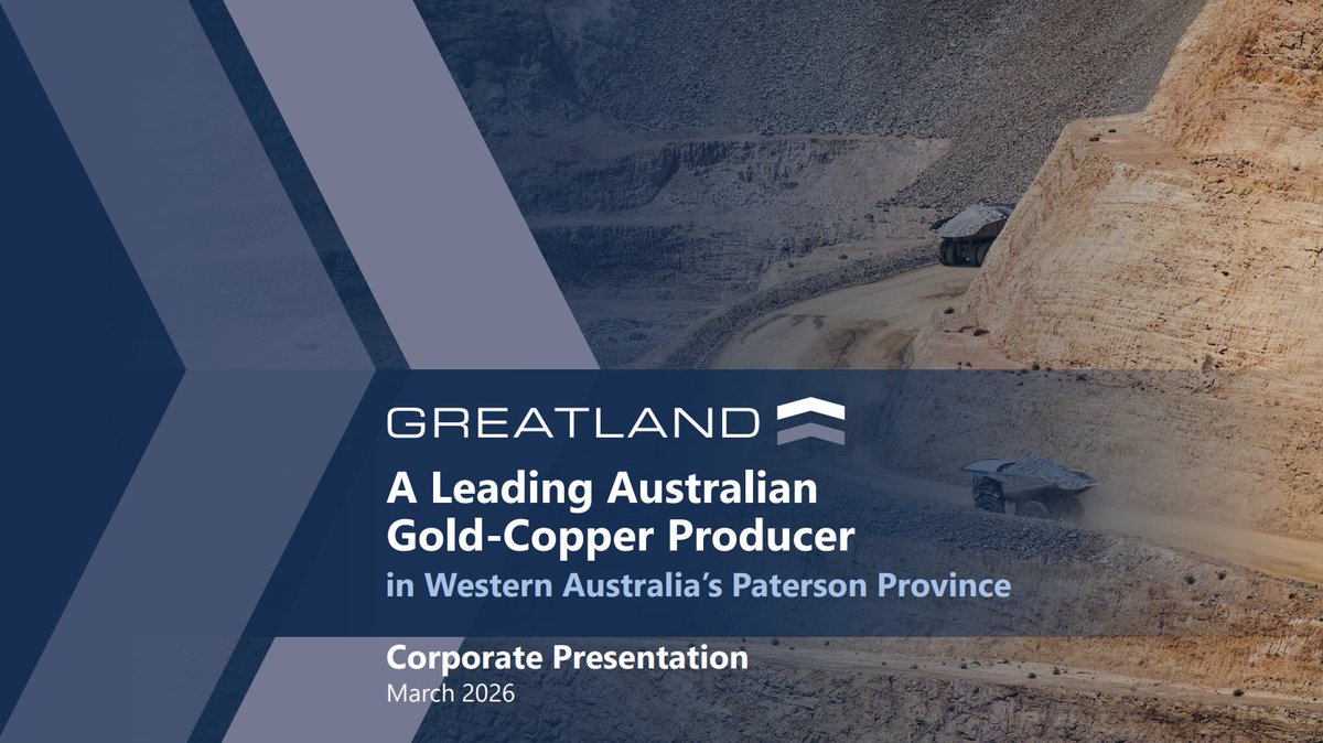 $GGP has released its latest presentation which highlights its current positioning within the Australian gold sector, the cost and efficiency advantages of its Telfer mine, and the world-class features of the Havieron development project: bit.ly/4dciTvQ