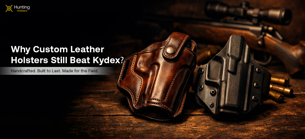 huntingholsters's tweet image. Kydex is loud, hard, and cold.

Custom leather is quiet, natural, and built around you.

In 2026, the field still tells the truth — and leather keeps winning. 🤎

Read why → huntingholsters.com/blog/why-custo…

#LeatherHolster #HuntingGear #LeatherVsKydex