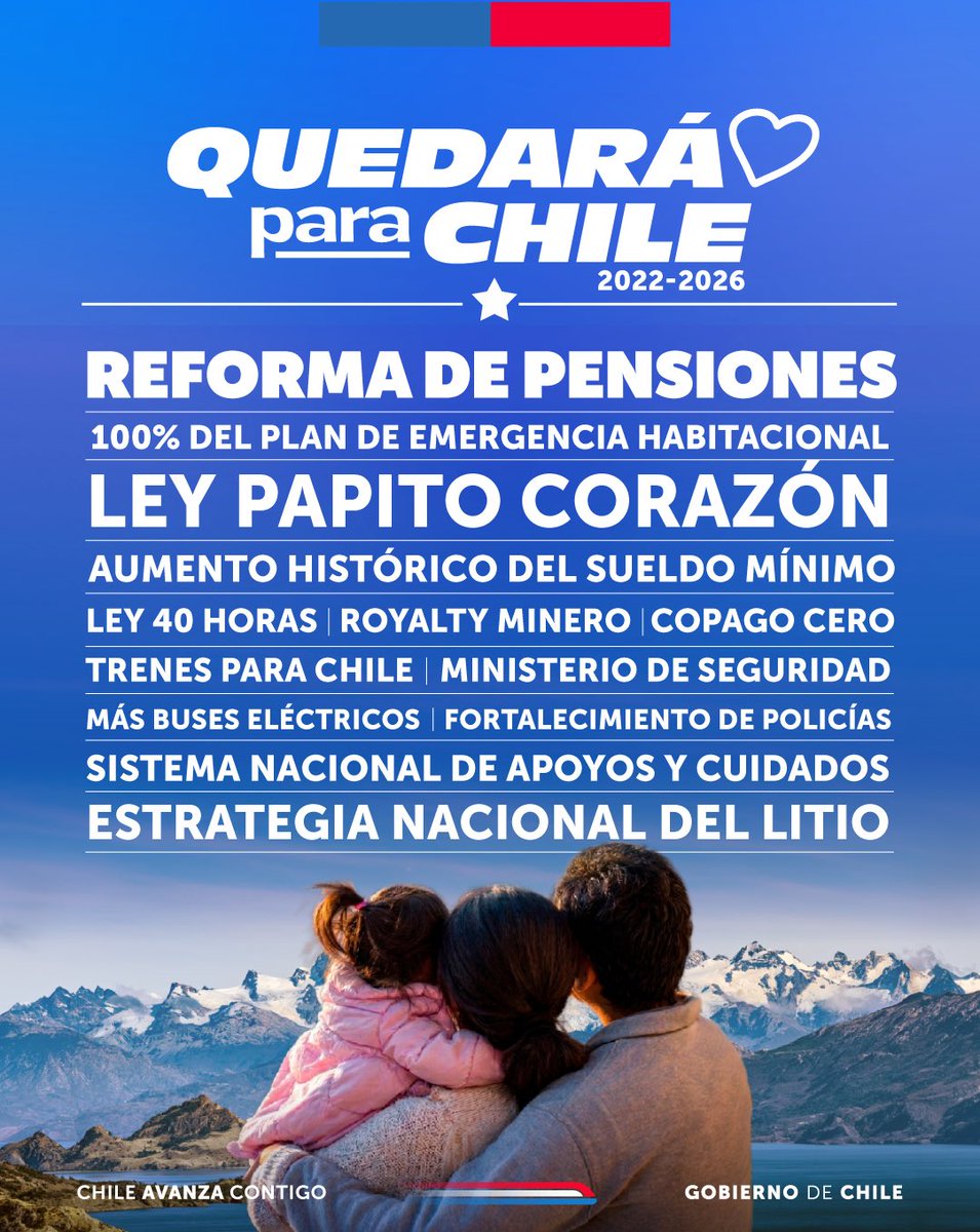 Gobierno de Chile tweet media