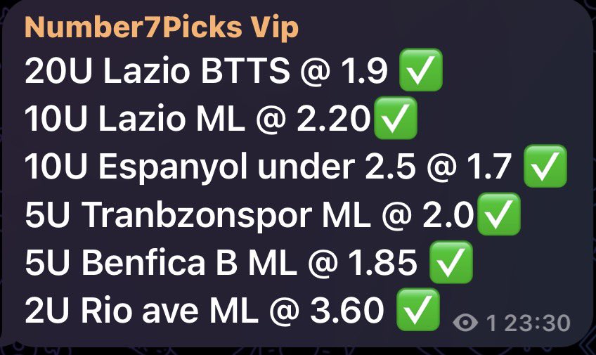 Number7 Picks tweet media