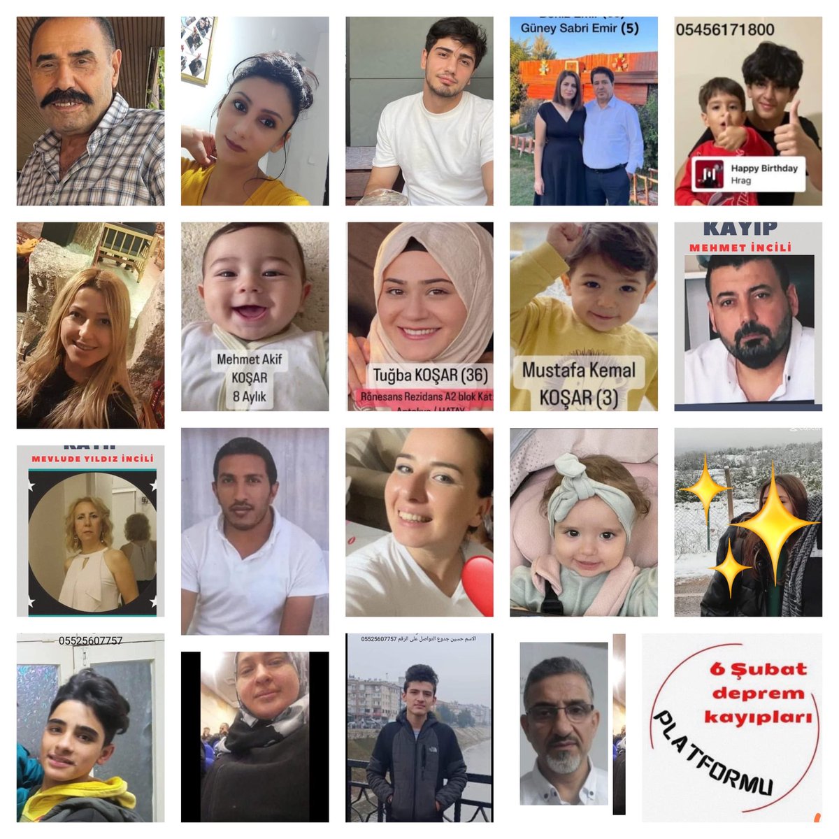 6Subatdepremkayiplariplatformu Official tweet media