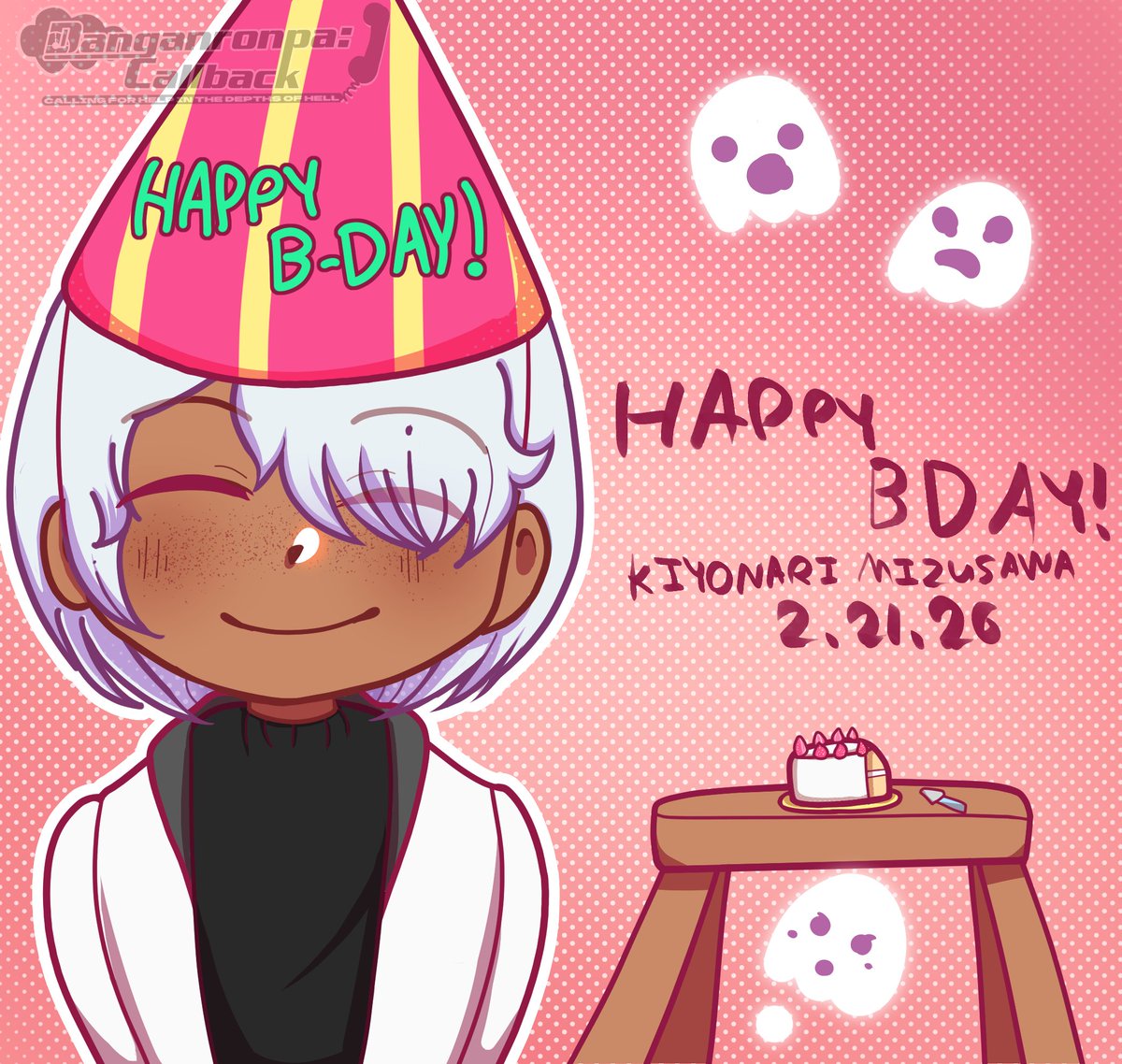 dgrpcallback's tweet photo. Happy Birthday, Kiyonari!

Yum yum! With a strawberry shortcake as sweet as his face, Kiyonari is having fun enjoying a day all about him!

#drcallback #drcb #fangan #fangantwt https://t.co/XAqePADsCq