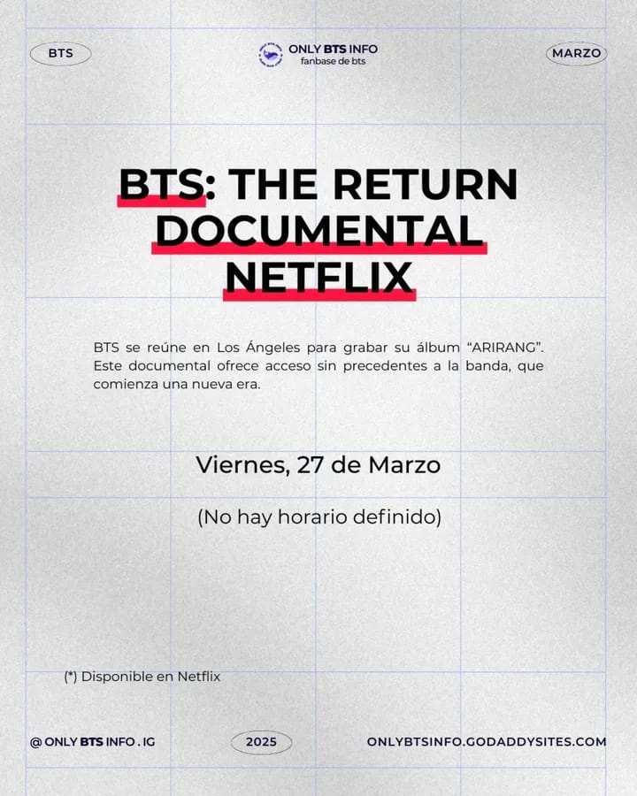 Aqui les dejo un mini hilo de la Agenda de BTS de Marzo y Abril ❤️

©️onlybtsinfo