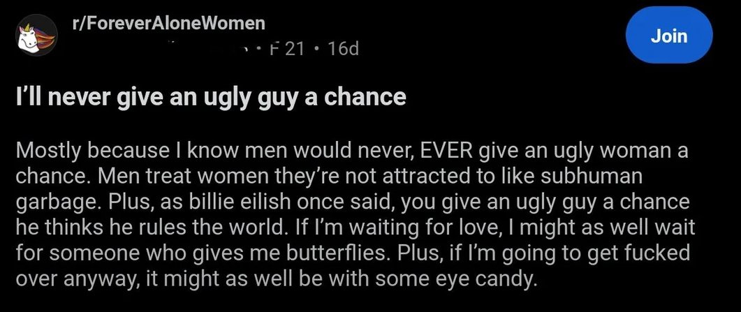 Why women get Ls tweet media