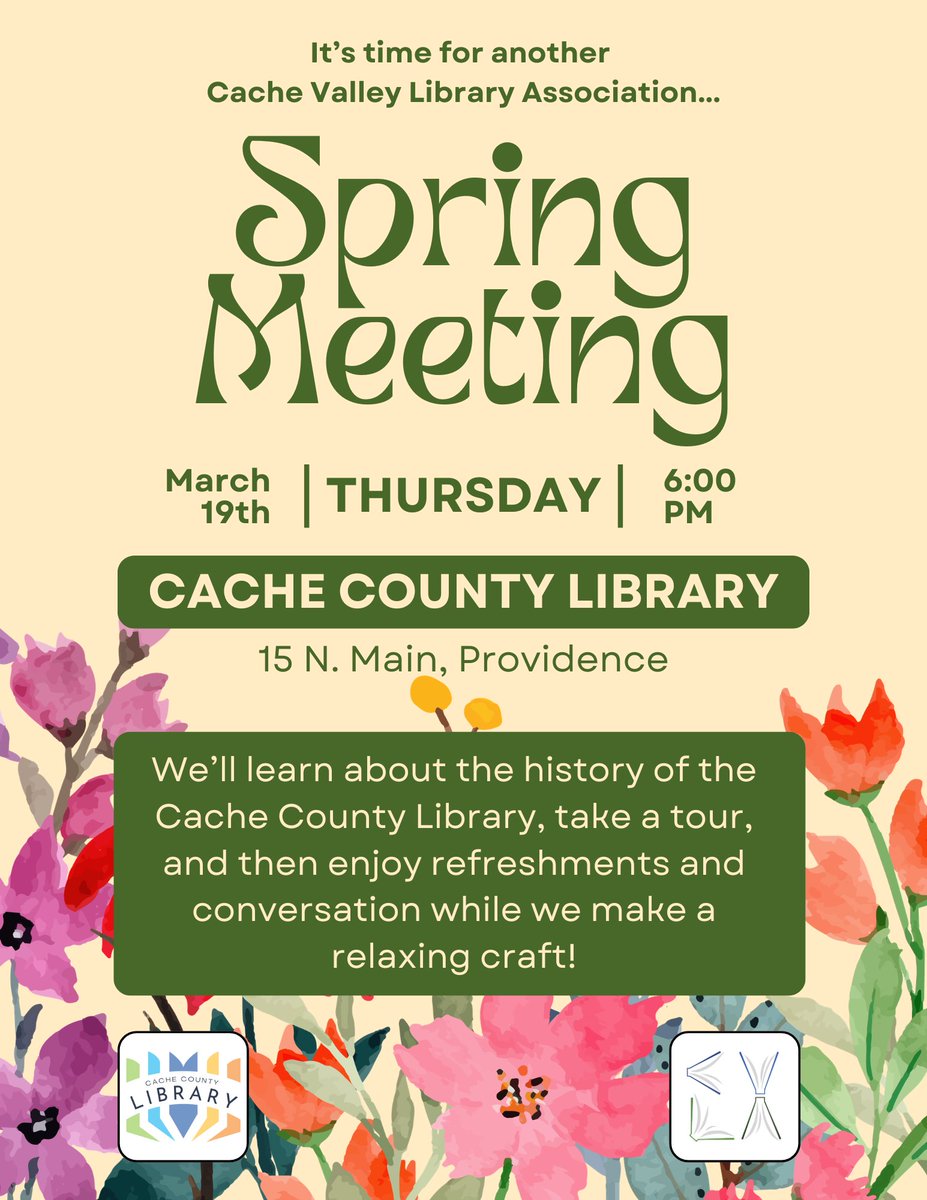 Cache Valley Library Association tweet media