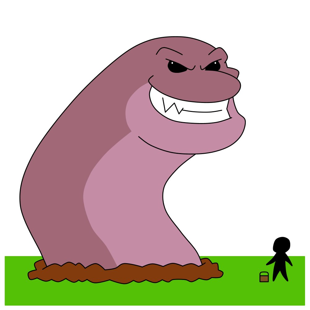 ElementFurries's tweet photo. From one of Timon and Pumbaa episode "Washington Applesauce", of an apple loving worm somehow grows bigger from eating too many apples. https://t.co/2J4DAzbROl