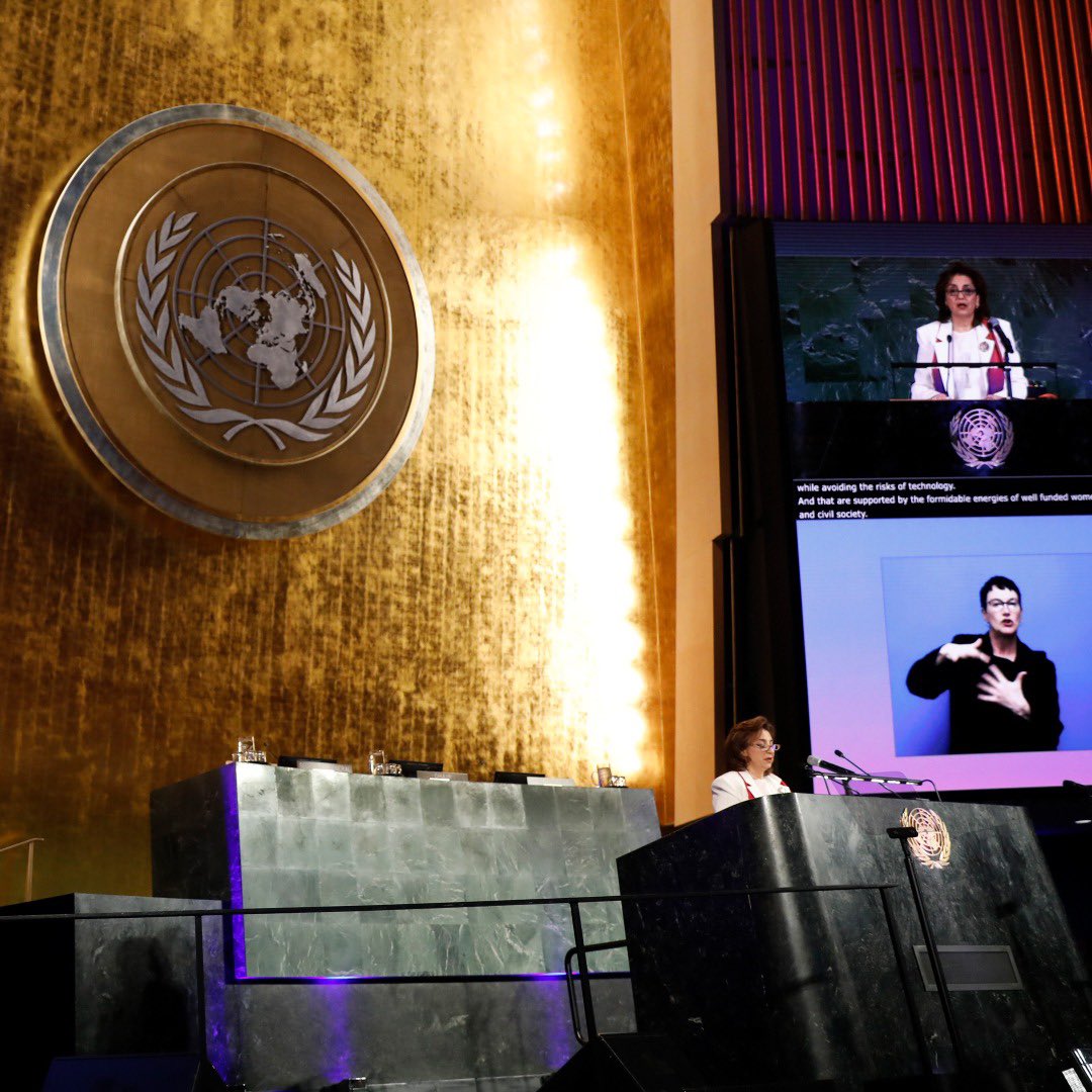 Sima Bahous tweet media