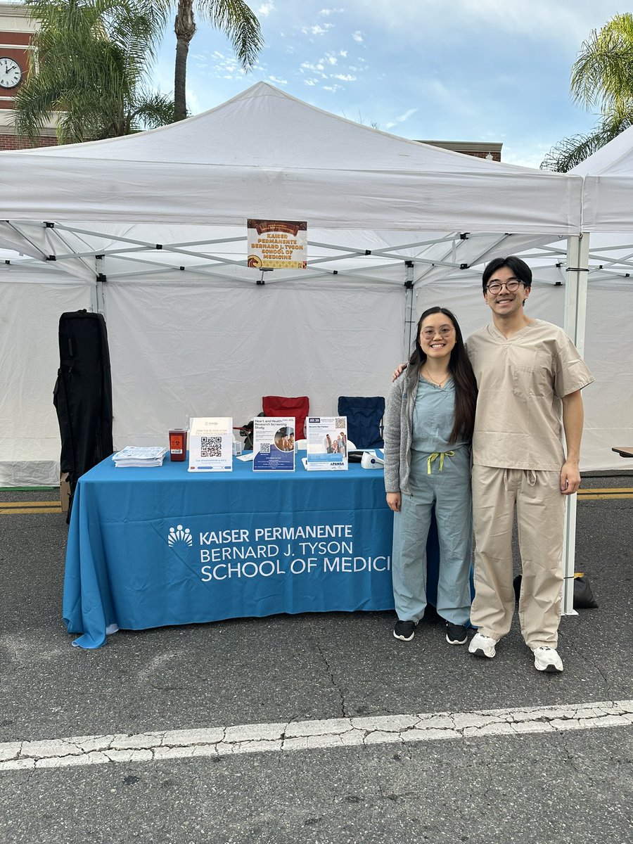 ElaineLiangMed's tweet photo. Celebrated Lunar New Year by serving the AANHPI community in SoCal at the Alhambra LNY Festival!

Hosted KPSOM APAMSA’s first-ever health screening booth there—and the turnout from our community was incredible. Huge thanks to National APAMSA for the support! https://t.co/eQSkygW0mW